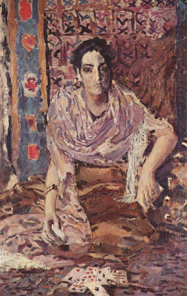 Fortune teller, Mikhail Vrubel